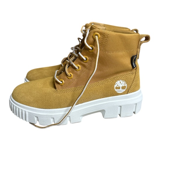 TIMBERLAND - Greyfield L/F Wheat Suede Boots - Picture 2 of 5